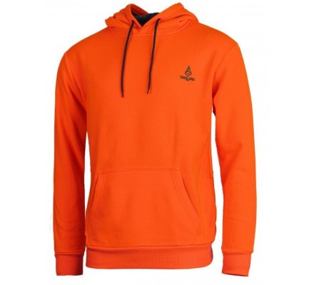 Sweat enfant polaire à capuche orange TREELAND