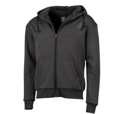 Sweat à capuche zippé kaki TREELAND