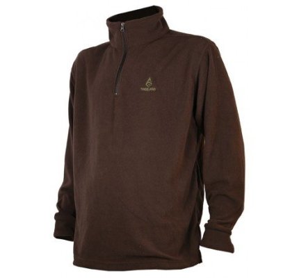 Sweat polaire marron TREELAND