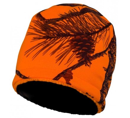 Bonnet sherpa enfant orange TREELAND