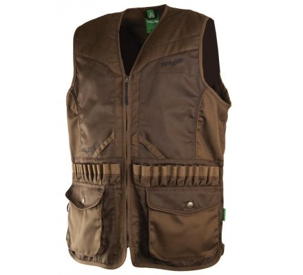Gilet de chasse marron calibre 20 TREELAND