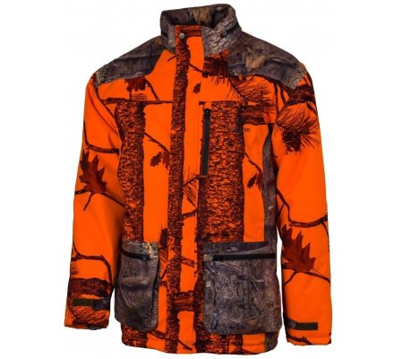 Veste de poste camouflage orange Warm Hunt TREELAND
