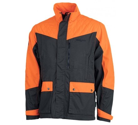 Veste chaude kaki et orange TREELAND 