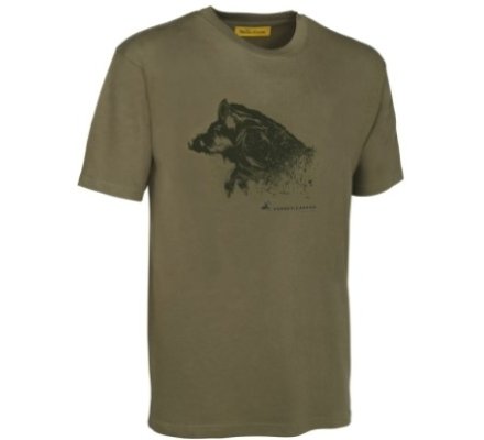 Tee Shirt Sanglier Beige Verney Carron
