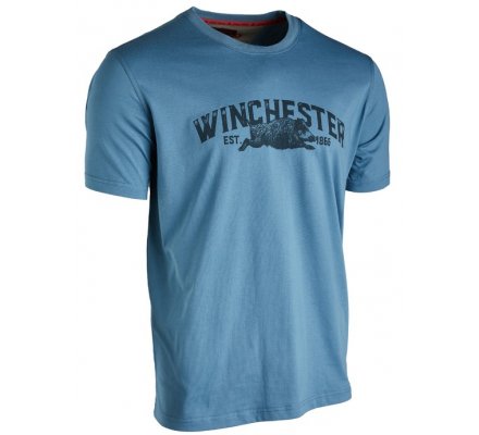 Tee-shirt à manches courtes Vermont bleu Winchester