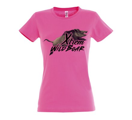 Tee-shirt enfant sanglier rose XTREM WILDBOAR