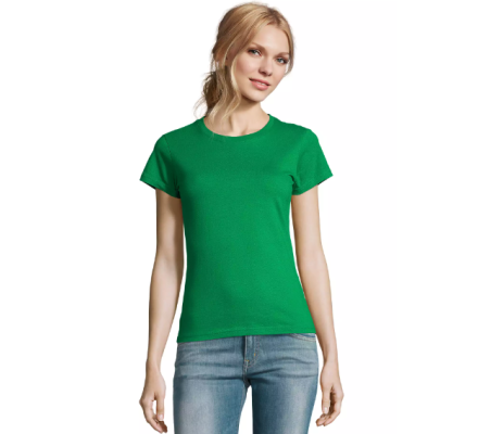 Tee-shirt chasse femme kaki