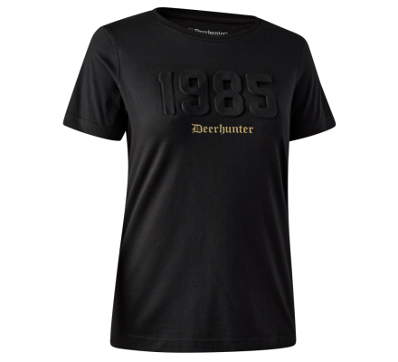 Tee-shirt femme Jubilee noir DEERHUNTER