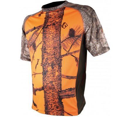 Tee-shirt camouflage orange 3DX SOMLYS