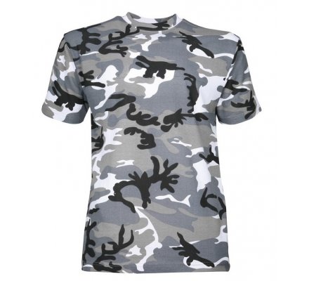Tee-shirt enfant camouflage gris PERCUSSION