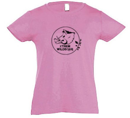 Tee-shirt femme rose XTREM WILDBOAR