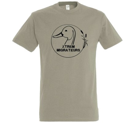 Tee-Shirt manches courtes Xtrem Migrateurs gris 