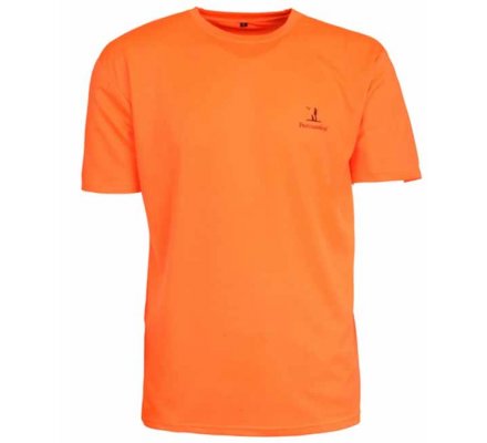 Tee-shirt orange fluo PERCUSSION