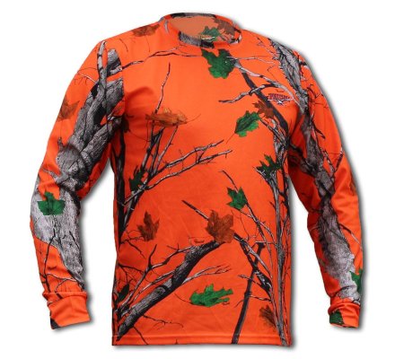 Tee-shirt manches longues Freedom camo orange Blaze SPORTCHIEF