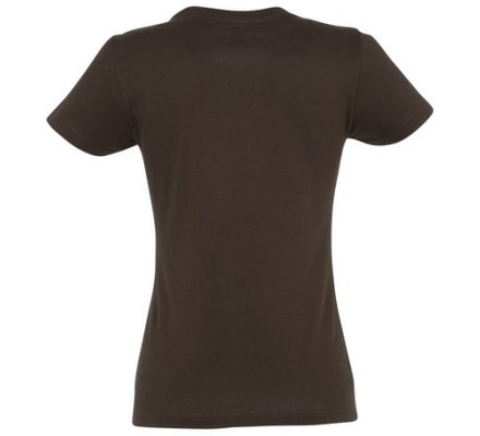 Tee-shirt chasse femme marron