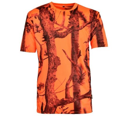 Tee-shirt Ghost Camo orange PERCUSSION