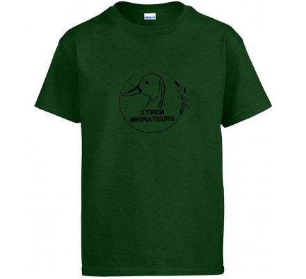 Tee-shirt enfant Xtrem Migrateurs vert