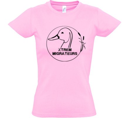Tee-shirt Xtrem Migrateurs rose