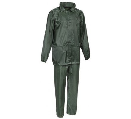 Tenue de pluie kaki PERCUSSION