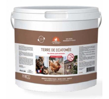 Terre de diatomée 2.5kg LE FERMIER