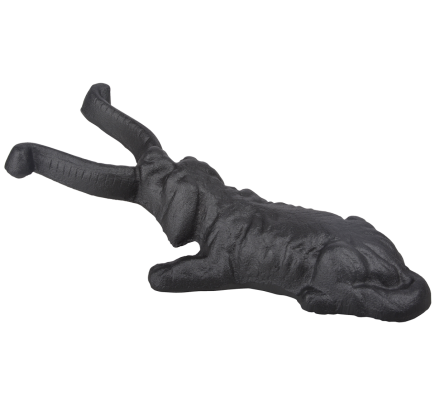 Tire bottes en fonte Chien LOVERGREEN