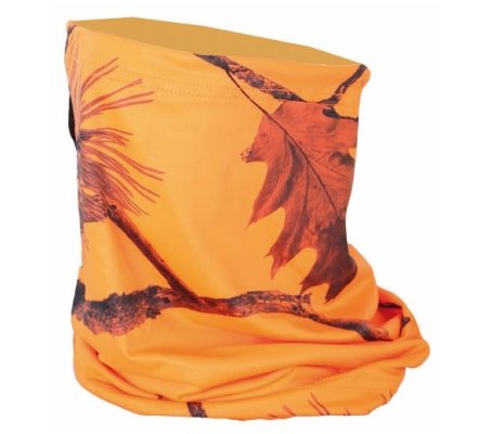 Tour de cou camouflage orange TREELAND