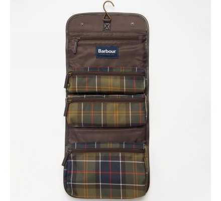Trousse de toilette à suspendre Tartan BARBOUR