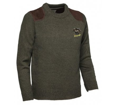 Pull de chasse enfant broderie sanglier Percussion