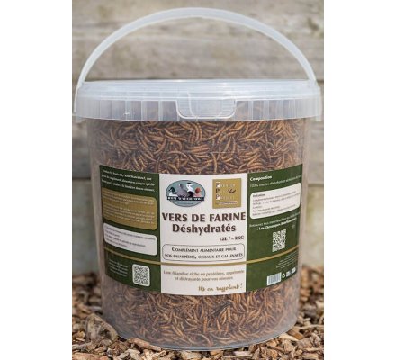 Vers de farine déshydratées 12L PPP