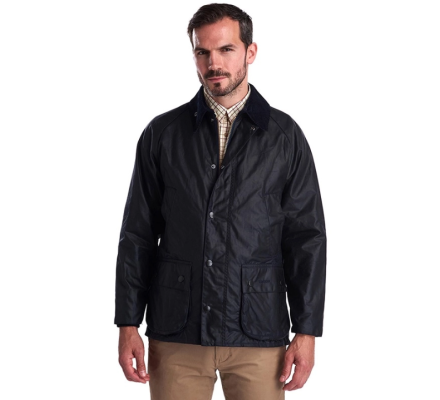 Veste huilée Bedale Wax navy homme BARBOUR