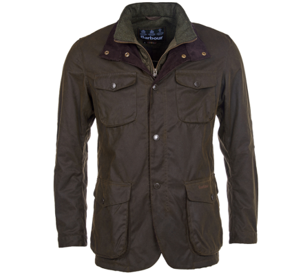 Veste huilée Ogston Wax olive BARBOUR
