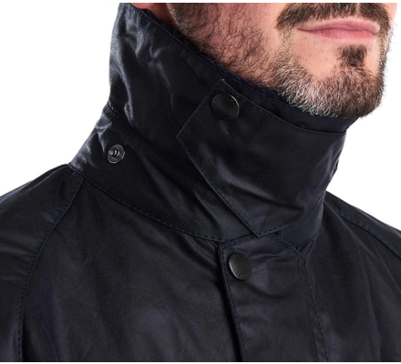 Veste huilée Bedale Wax navy homme BARBOUR