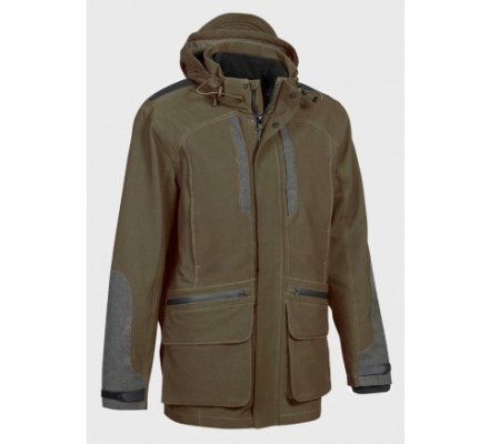 Veste de chasse chamois kaki ProHunt VERNEY CARRON