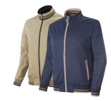 Veste Country Twin réversible bleu/beige STAGUNT