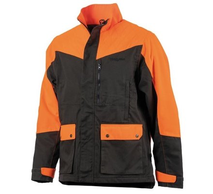 Veste de chasse enfant orange/verte Treeland