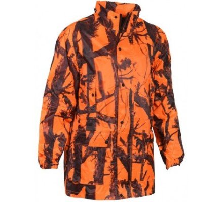 Veste de pluie GhostCamo orange B&B PERCUSSION