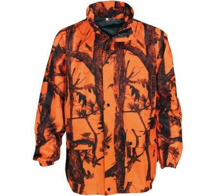 Veste de pluie GhostCamo orange B&B PERCUSSION