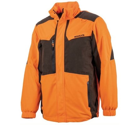 Veste de poste orange Classy SOMLYS