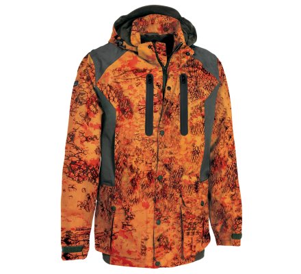 Veste homme silencieuse Falcon orange GhostCamo Snake Blaze. 19254
