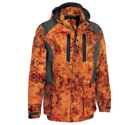 Veste silencieuse Falcon orange GhostCamo Snake Blaze VERNEY CARRON