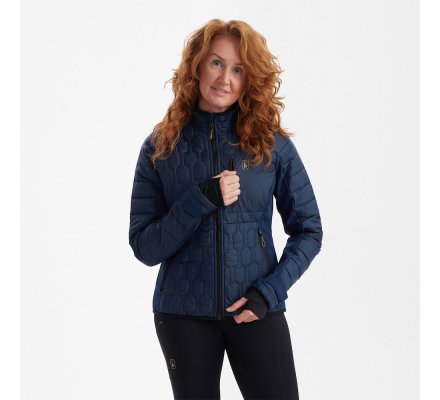 Veste femme matelassée Mossdale Dress bleu DEERHUNTER