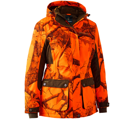 Blouson de chasse hiver Eagle femme orange Deerhunter
