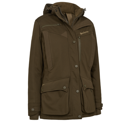 Veste de chasse femme Muflon Pro Hiver kaki Deerhunter
