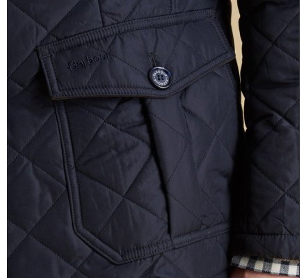 Veste matelassée Lutz bleue BARBOUR