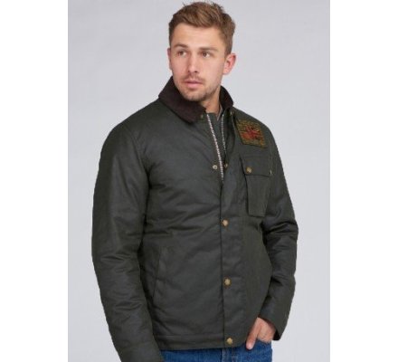 Veste huilée Steve McQueen Workers Wax homme BARBOUR