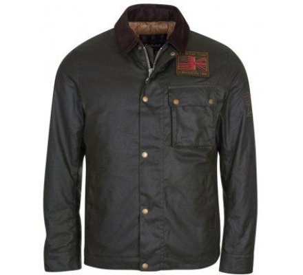 Veste huilée Steve McQueen Workers Wax homme BARBOUR