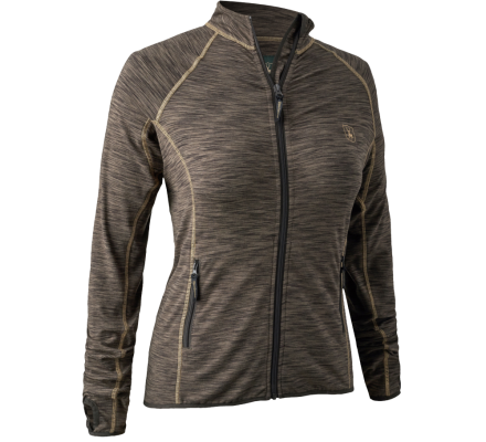 Veste polaire kaki Norden Insulated femme marron DEERHUNTER