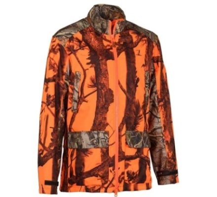 Veste de chasse Palombe orange camo PERCUSSION