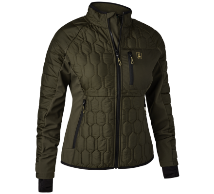 Veste femme matelassée Mossdale Dress kaki Deerhunter