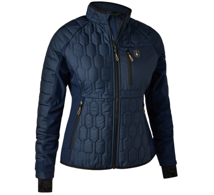 Veste Mossdale Quilted bleu Deerhunter